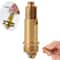 Universal Brass Pop Up Sink Drain Plug Click Clack Bounce Valve for Bathroom Basin