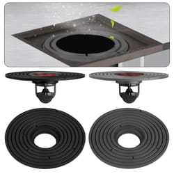 large size floor drain core with odor proof anti insect trap and rapid drainage cover