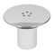Fast Flow Shower Drain Cover with Hair Catcher Stainless Steel Waste Trap Plug
