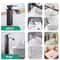 Black Stainless Steel Waterfall Faucet Hot Cold Basin Mixer Tap 4