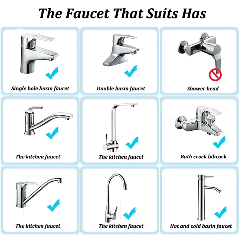 Brass Faucet Aerator Water Saver With Filter Tap Bubbler Nozzle 3