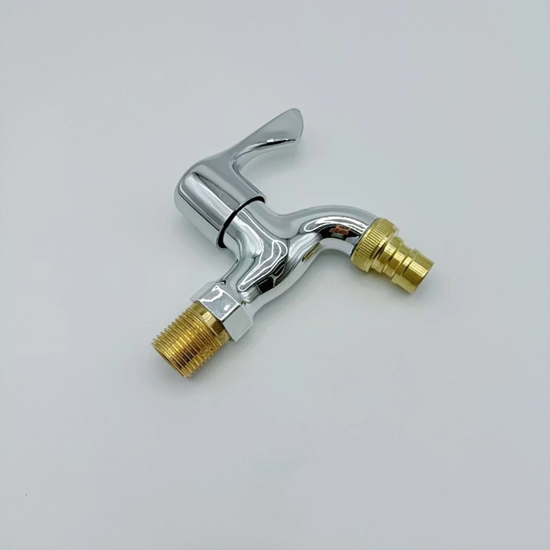 Wall Mounted Garden Water Tap With Quick Connector Durable Hose Faucet For Balcony Outdoor Use 3