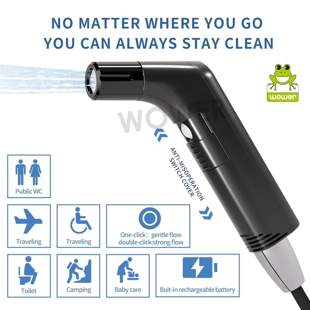 Portable Electric Bidet Rechargeable Travel Bidet for Hygiene Anywhere