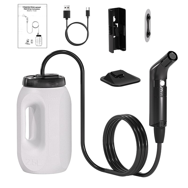 Portable Electric Bidet Rechargeable Travel Bidet for Hygiene Anywhere