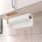 Under Cabinet Paper Towel Holder Stainless Steel Self Adhesive Kitchen Rack No Drill Wall Mount 0