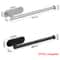 Self Adhesive Wall Mounted Paper Towel Holder Stainless Steel No Drill Bathroom Kitchen Rack 5