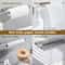 Self Adhesive Wall Mounted Paper Towel Holder Stainless Steel No Drill Bathroom Kitchen Rack 4