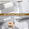 Self Adhesive Wall Mounted Paper Towel Holder Stainless Steel No Drill Bathroom Kitchen Rack 4