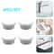 Universal Sink Overflow Ring Set Leakproof Drain Plug Kit For Bathroom Kitchen Bathtub 7