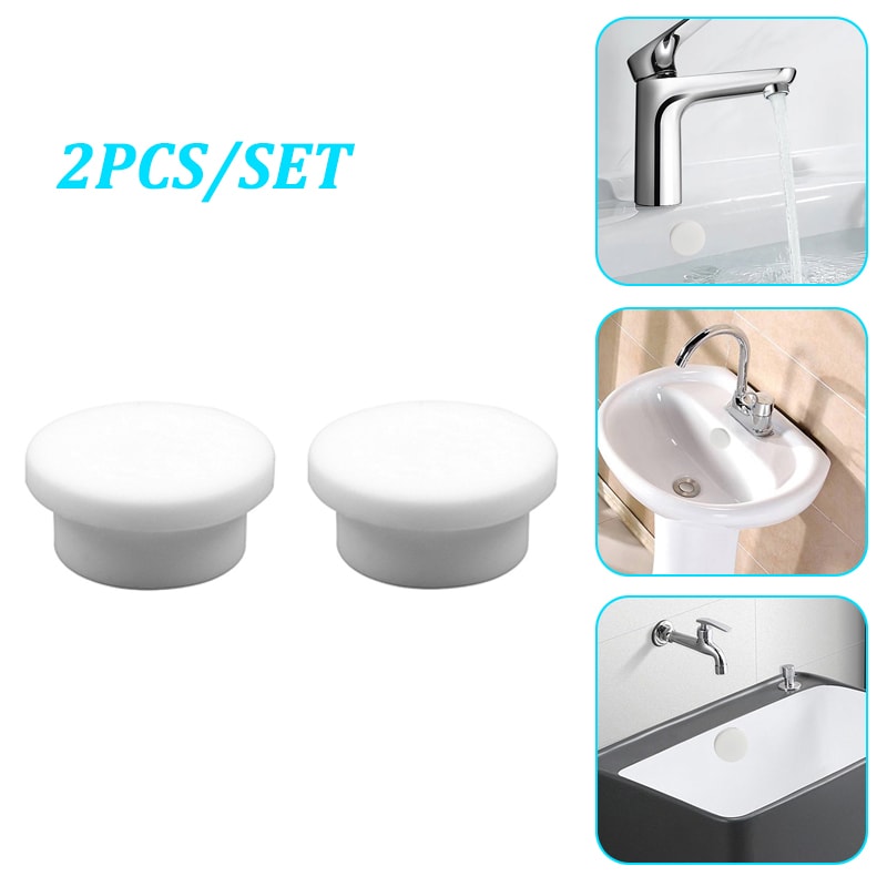Universal Sink Overflow Ring Set Leakproof Drain Plug Kit For Bathroom Kitchen Bathtub 6