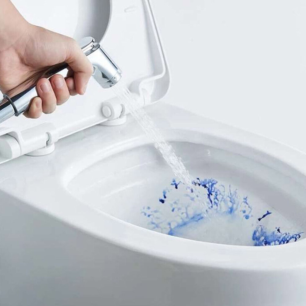 Handheld Bidet Sprayer for Toilet High Pressure Shattaf Shower Head Hygienic Cleaning Solution