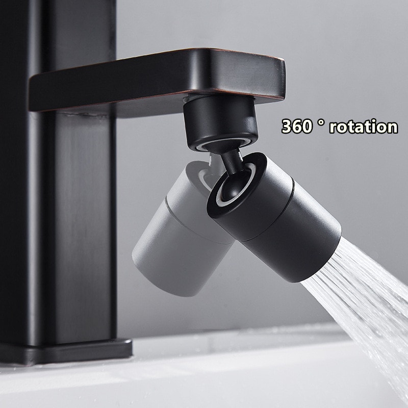 Swivel Faucet Sprayer Head With Dual Mode Filter Water Saving Aerator 3