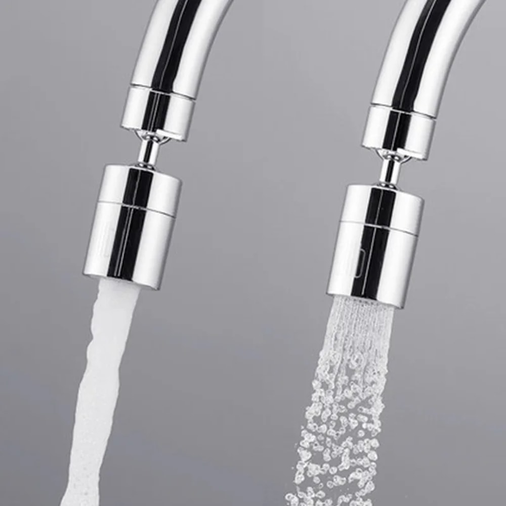 Swivel Faucet Sprayer Head With Dual Mode Filter Water Saving Aerator 4