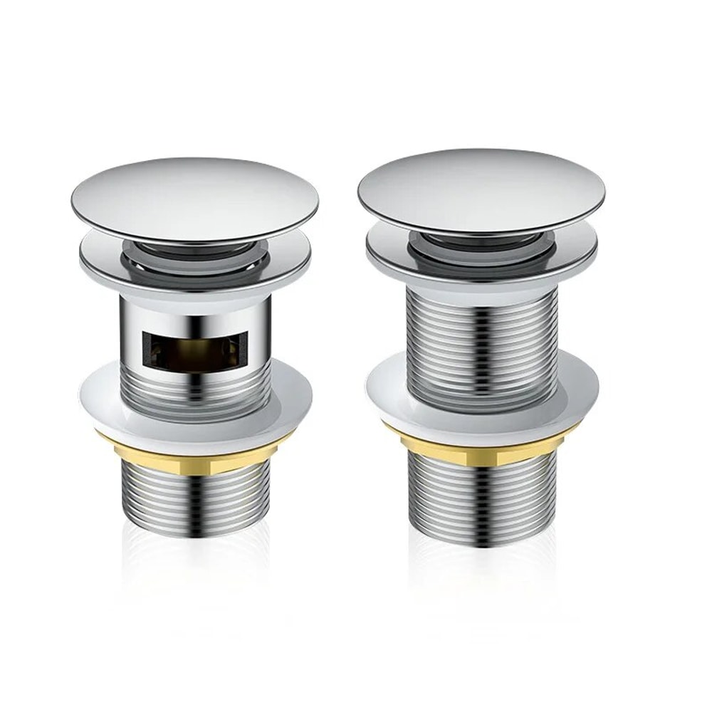 Pop Up Bathroom Sink Drain Stopper With Copper Spring Core Leak Proof Washbasin Drain Filter 0