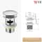 Pop Up Bathroom Sink Drain Stopper With Copper Spring Core Leak Proof Washbasin Drain Filter 5