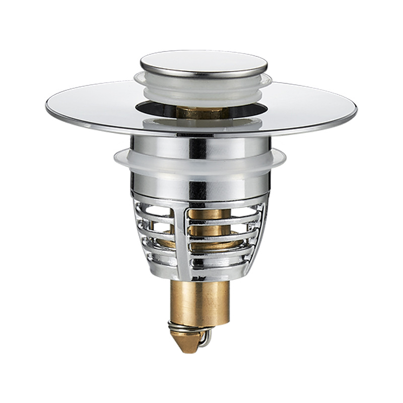 Universal Pop Up Sink Drain Stopper Leak Proof Bathroom Plug 4