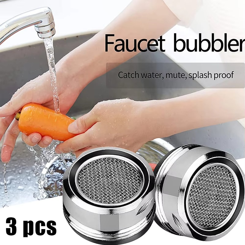 Water Saving Faucet Aerator Set with Thread Bathroom Tap Filter