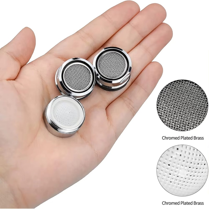 Water Saving Faucet Aerator Set with Thread Bathroom Tap Filter