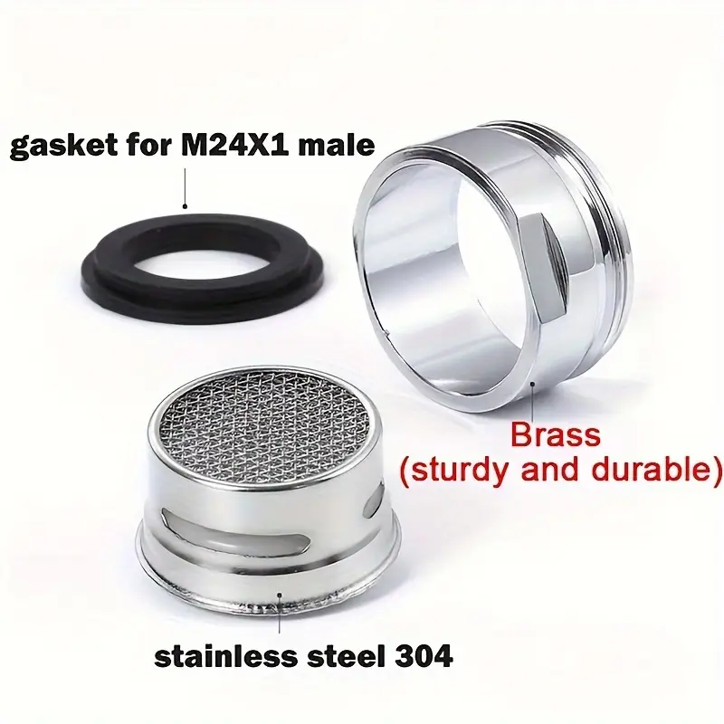 Water Saving Faucet Aerator Set with Thread Bathroom Tap Filter