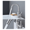 Flexible Kitchen Faucet Swivel Stainless Steel Gold Mixer Tap