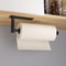 Wall Mounted Paper Towel Holder With Cutter Stainless Steel Kitchen Organizer For Cling Film Foil 2