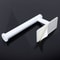 Stainless Steel Adhesive Paper Towel Holder Wall Mount Shelf for Kitchen Bathroom