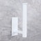 Stainless Steel Adhesive Paper Towel Holder Wall Mount Shelf for Kitchen Bathroom