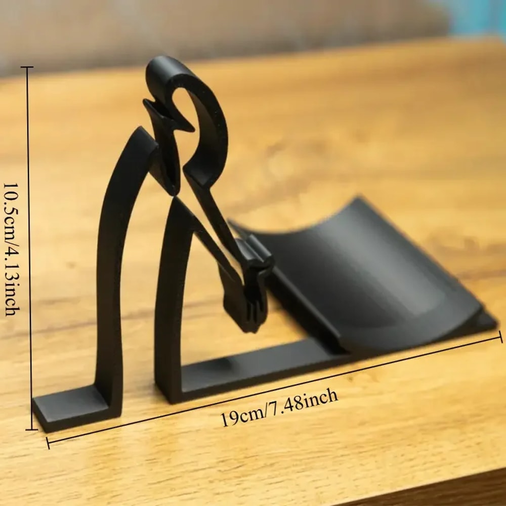 Minimalist Funny Toilet Paper Holder Printed Tissue Stand Bathroom Decor