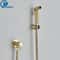 Luxury Gold Handheld Bidet Sprayer Stainless Steel Toilet Hygiene Shower 7