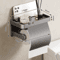 Waterproof Wall Mounted Toilet Paper Holder Box With Storage Dispenser 5