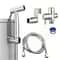 Premium Handheld Bidet Sprayer Set With Stainless Steel Hose For Easy Toilet Cleaning Hygiene 0