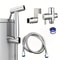 Premium Handheld Bidet Sprayer Set With Stainless Steel Hose For Easy Toilet Cleaning Hygiene 0