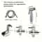 Premium Handheld Bidet Sprayer Set With Stainless Steel Hose For Easy Toilet Cleaning Hygiene 1