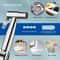 Premium Handheld Bidet Sprayer Set With Stainless Steel Hose For Easy Toilet Cleaning Hygiene 3