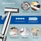 Premium Handheld Bidet Sprayer Set With Stainless Steel Hose For Easy Toilet Cleaning Hygiene 3