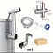Premium Handheld Bidet Sprayer Set With Stainless Steel Hose For Easy Toilet Cleaning Hygiene 5