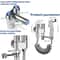 Stainless Steel Handheld Bidet Sprayer for Toilet Hygienic Bathroom Cleaning Kit