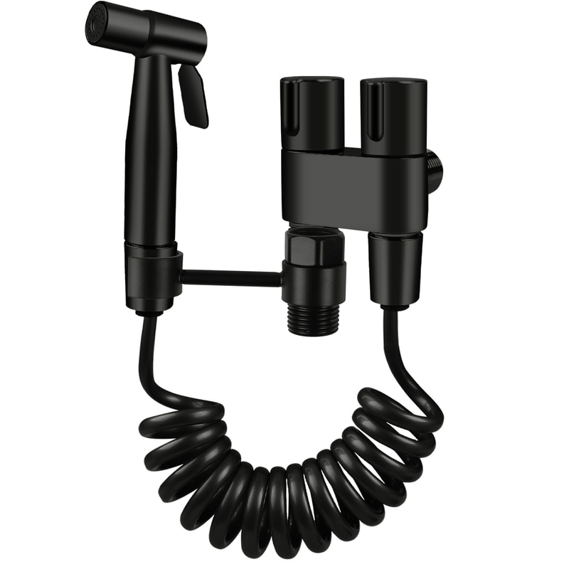 Stainless Steel Handheld Bidet Sprayer for Toilet Hygienic Bathroom Cleaning Kit