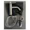 Matte Black Vessel Sink Faucet Short Deck Mounted Hot Cold Mixer Tap