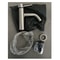 Matte Black Vessel Sink Faucet Short Deck Mounted Hot Cold Mixer Tap