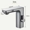 Smart Touchless Sensor Faucet With Digital Display Hot Cold Mixer 5