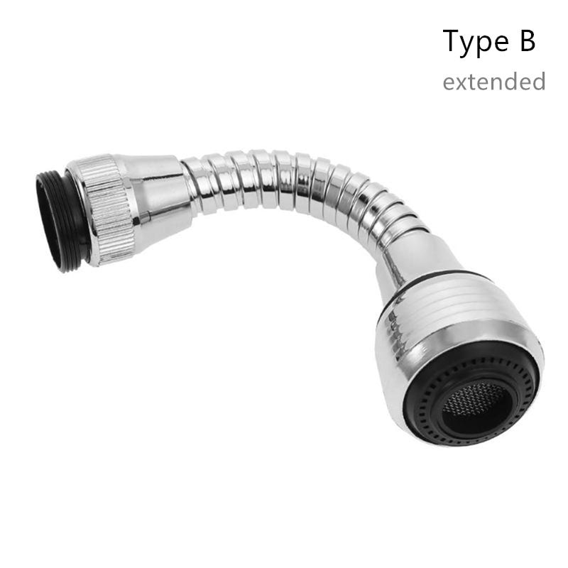 Rotating Water Saving Faucet Attachment With Filter Nozzle For Kitchen Bathroom Use 7