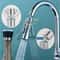 Mode Kitchen Faucet Aerator Anti Splash Tap Booster Sprayer with Filter