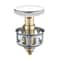 Universal Pop Up Sink Drain Stopper with Hair Catcher Filter for Bathroom Basin