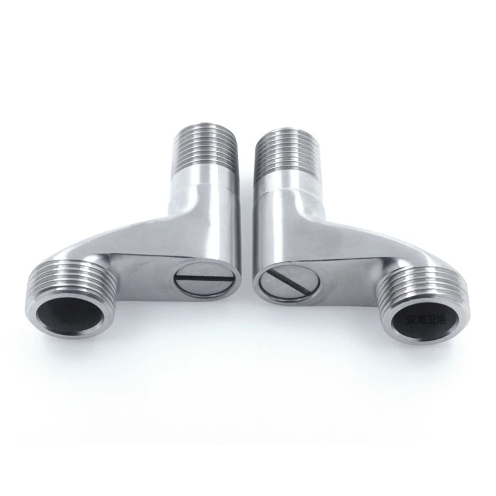 Adjustable Shower Valve Adapter Set Stainless Steel Wall Mounted Faucet Extension