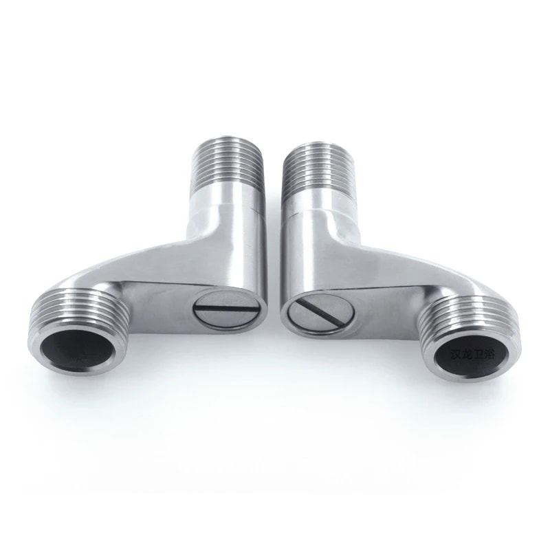 Adjustable Shower Valve Adapter Set Stainless Steel Wall Mounted Faucet Extension