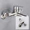 Adjustable Shower Valve Adapter Set Stainless Steel Wall Mounted Faucet Extension