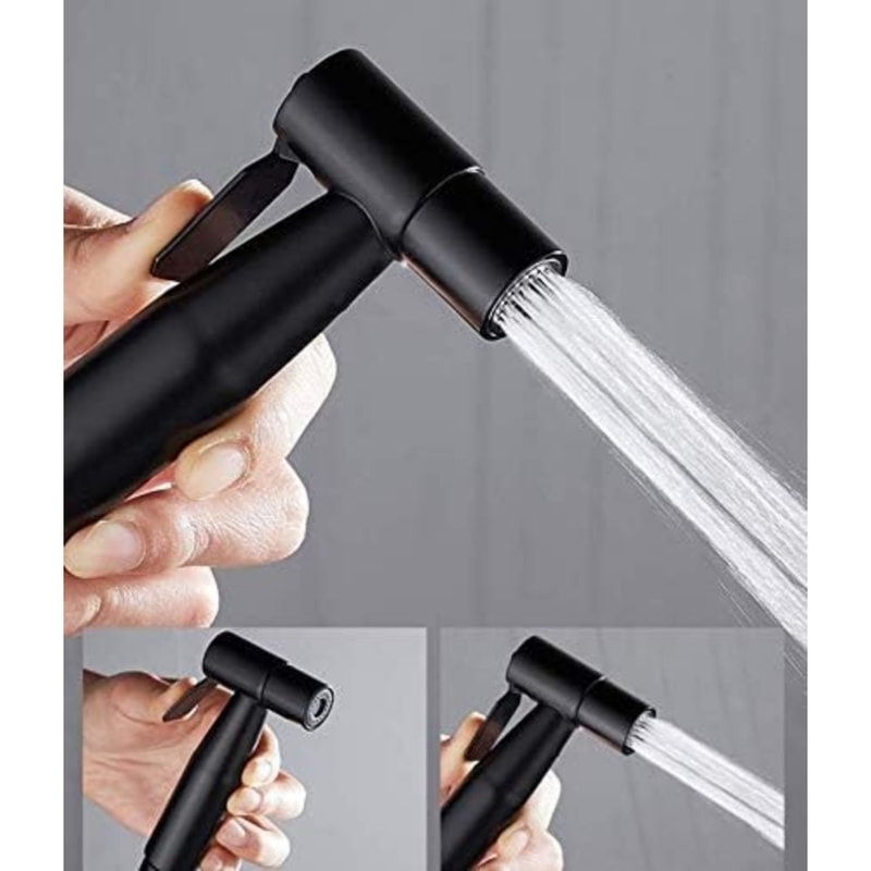 Premium Stainless Steel Handheld Bidet Sprayer For Hygienic Bathroom Cleaning 4