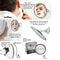 Fogless Shower Mirror With Suction Cup Holder For Makeup Shaving 1