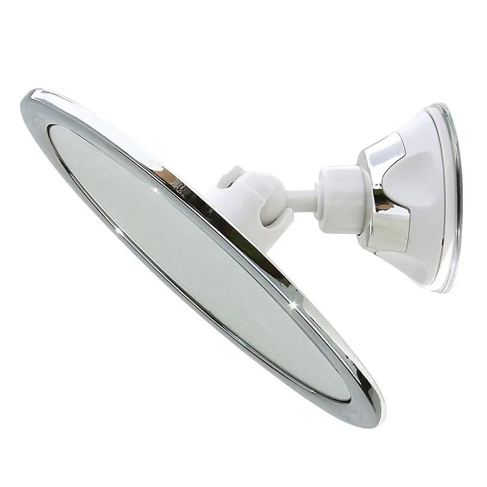 Fogless Shower Mirror With Suction Cup Holder For Makeup Shaving 3